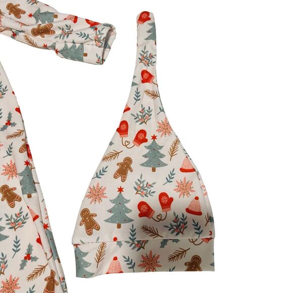 Charlie’s Project Baby Unisex Christmas Newborn NB Gown And Hat New - Picture 3 of 10